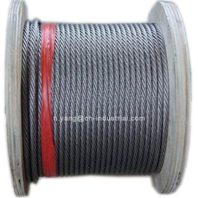 Goede prijs. 6x12 7FC draad touw 8mm gegalvaniseerd stalen touw voor moeilijke omstandigheden online