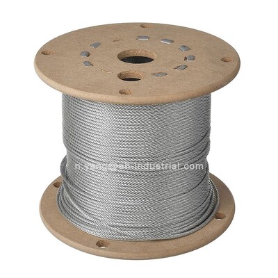 Goede prijs. 19x7 Constructie 10mm Diameter Verzinkt Staalkabel met ±1% Tolerantie online