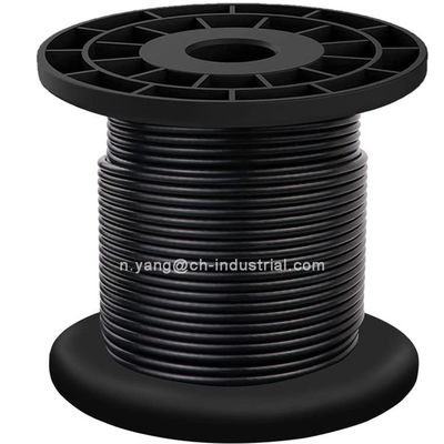 Goede prijs. Zwarte vinyl beklede draadkabel PVC beklede stalen kabel gegalvaniseerd kabel touw roestvrijstalen draden online