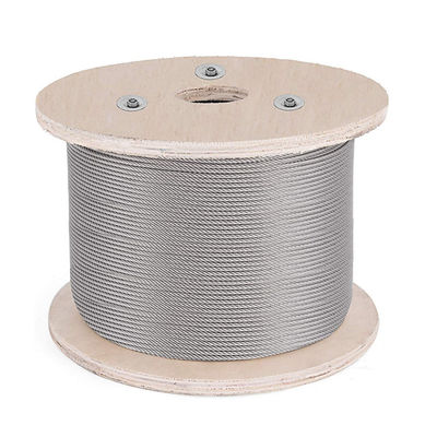 Goede prijs. 6 mm roestvrij 304 kabel 316 304 roestvrij staal SS kabel voor balustrade kabel dek rails andere verwerkingsdiensten aangeboden online