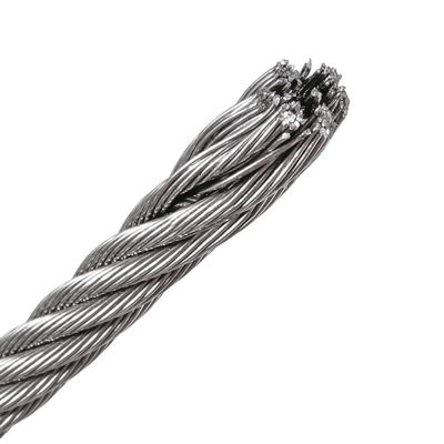 Goede prijs. SS304 Aangepaste stalen kabels 7X19 2 mm stalen draad touw slijtvast online