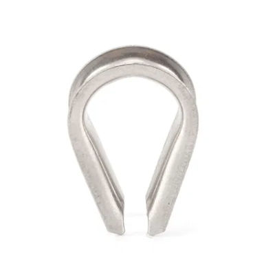 Goede prijs. Roestvrij staal draad touw bescherming fitting buis kabel zware dienst rigging Carbon Guy Hardware D keten Metalen Neele Punch Vinger online