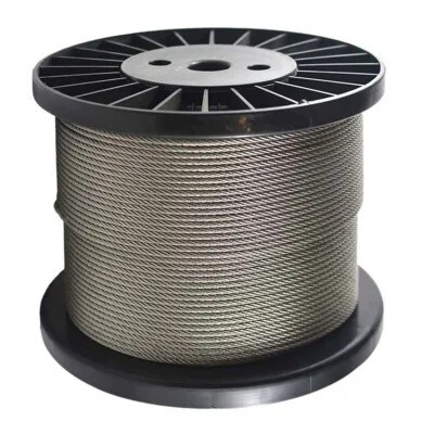 Gegalvaniseerd staalkabel 6x19+FC en 8x19S+FC IWRC voor liftkabel