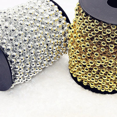 2.4mm Plastic Ball Chain in aangepaste kleuren voor huisversiering