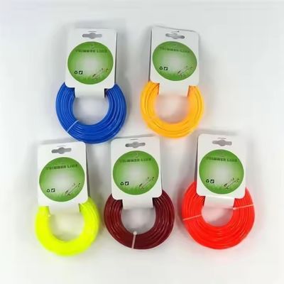Goede prijs. Ronde Orangge Nylon Trimmer Line Borstel Cutter Nylon Weed String 15m Kaartkop online