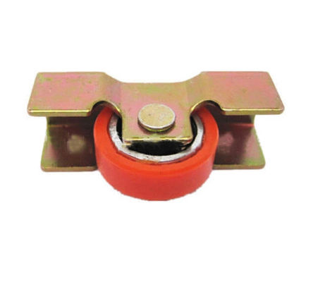 Gegalvaniseerde deur- en raamroller Nylon katrol V-groef Zinkgeplatte schuifruit voor Panama