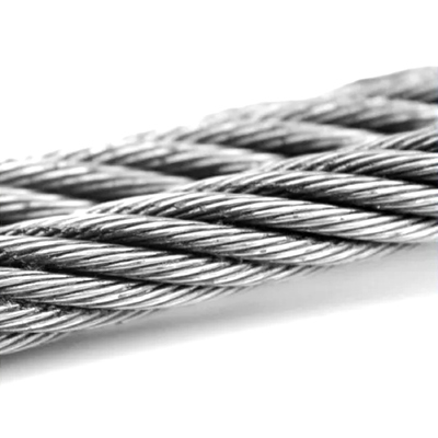 Goede prijs. Hoge weerstand 6x19+IWS roestvrij staal staalkabel 5mm 316 voor industrieel gebruik online