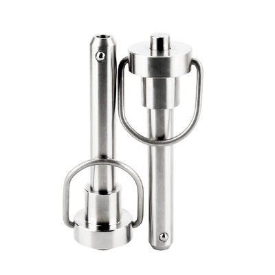 Goede prijs. Roestvrij staal ring handgreep vergrendeling pin bal vergrendeling pinnen snel lossen pin met knop online