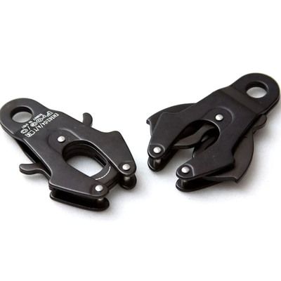 Goede prijs. Groothandel Huisdieren Accessoires Tactische Hond Leash Carabiner Multi-functie Aluminium Alloy Connectors Clip Frog Buckle online