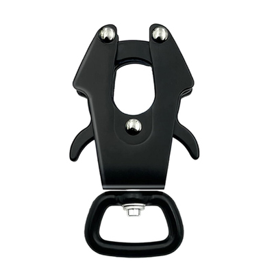 Goede prijs. Snel loslaten hondenketen boei kikker kabel leiband boei draaiknop heavy duty honden leiband clamp 360 graden haak voor huisdier kraag online