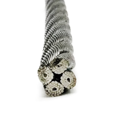 Goede prijs. 4V*48S-5FC gegalvaniseerde niet-gecoate kraan Lifting Construction Hoisting Machinery Triangular Strand Wire Rope online