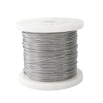 Goede prijs. 304 Roestvrijstalen Staalkabel 7x19 Strengen Constructie voor Schaduwdoek & Ophanglampen Hardware Kit online