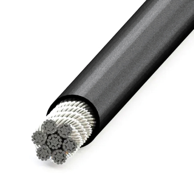 Goede prijs. Hoogwaardige 7X19 5mm 6mm PU Nylon bedekte staal draad touw Gym apparatuur Kabel Nylon bedekte roestvrij staal kabel draad touw online