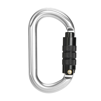 Goede prijs. 25kN Aluminiumlegering O-vorm Zelfborgende Outdoor Klim Veiligheidskarabiner online