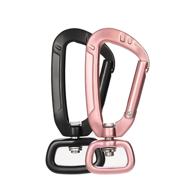 Goede prijs. Outdoor draaibare aluminium karabijnhaak 4kN karabijnhaak voor hondenriem online