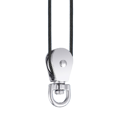 Goede prijs. Roestvrij staal aanpasbare katrol blok draaiknop opheffing draad touw kabel roller HH-3964 Honghao online