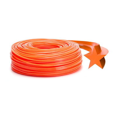 Star String Trimmer Line Heavy Duty Commercial Grade Nylon Weed Eater String High-Performance Star Shape voor Clean Cut