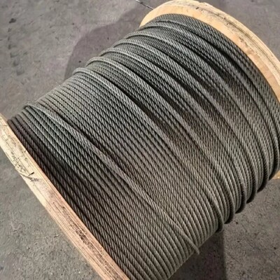Goede prijs. MIL-DTL-83420 7x19 Constructie gegalvaniseerde staaldraad touw vliegtuigkabel online
