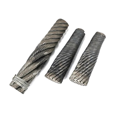 Goede prijs. Tensile sterkte staal kern 6x41WS-IWRC/FC/WSC gegalvaniseerd staal kabel lier touw voor lift draad touw online