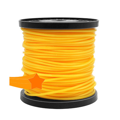 Zware ster-vormige grastrimmerdraad vervanging onkruidtrimmerdraad