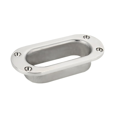 Goede prijs. Accessoires voor aanlegsteigers voor jachten Fairlead-geleider van maritieme kwaliteit Hoogwaardige roestvrijstalen ovale kabelpijp online