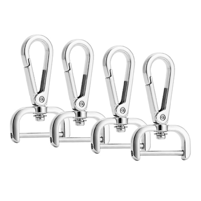 Goede prijs. Stainless Steel Snap Hook Swivel Clamps Hook Multiple Sizes Hardware voor zakbanden online