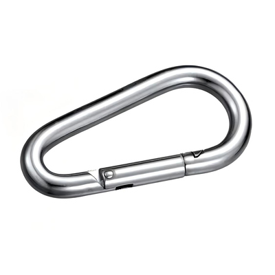 Goede prijs. DIN5299 roestvrij staal karabiner ei type brandweer Snap Hook keten verbindend staal Snap Hook online