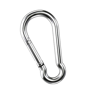 Goede prijs. DIN5299 304 roestvrij staal voorjaar snap hook pas kamperen wandelen voor touw keten sleutelhanger sleutels ringen online