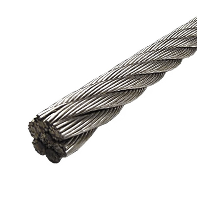 Goede prijs. Fabrieksprijs gegalvaniseerde draad touw mariene kabel 6x15-7FC heffen staaldraad touw online