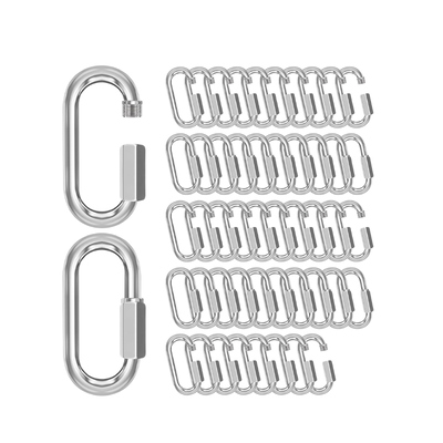 Goede prijs. Stainless Steel Quick Link voor draadtouw Fittings Chain Link Connector Hardware Connecting Link online